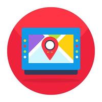 Perfect design icon of Map vector