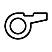 Whistle Icon Design vector