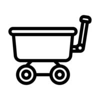 Wagon Icon Design vector