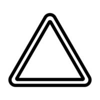 Triangle Icon Design vector