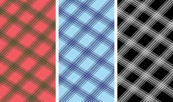 set of square vector pattern