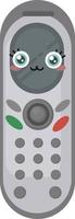 Home phone, illustration, vector on white background.