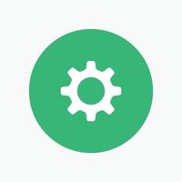 Cog Setting Gear vector