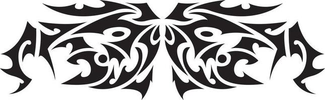 Tribal tattoo element vector