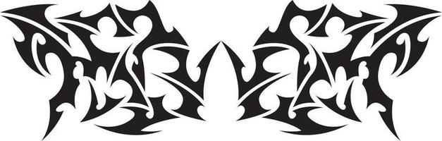 Tribal tattoo element vector