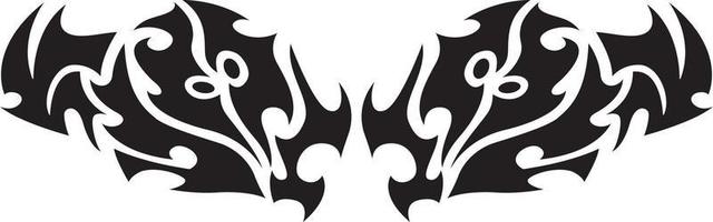 Tribal tattoo element vector
