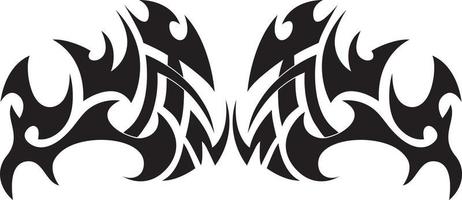 Tribal tattoo element vector