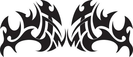 Tribal tattoo element vector