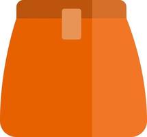 Lunch bag, illustration, vector on a white background.