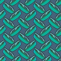 Boats pattern , illustration, vector on white background