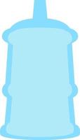 Blue gallon of water, illustration, vector, on a white background. vector