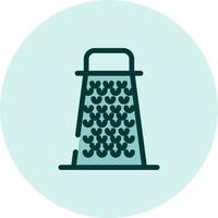 Kitchen grater, illustration, vector on a white background.