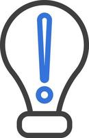 Scientist idea, illustration, vector on a white background.