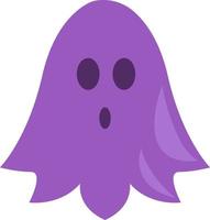 Halloween ghost, illustration, vector on a white background.