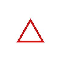 Triangle Icon Simple Vector Perfect Illustration