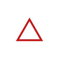 Triangle Icon Simple Vector Perfect Illustration