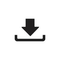 Download icon vector symbol illustration design template