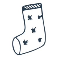 christmas sock illustration icon png