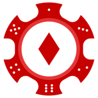 icône de jeton de poker de casino png