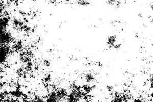 Vector grunge effect old texture. Distressed overlay. Black and white background.