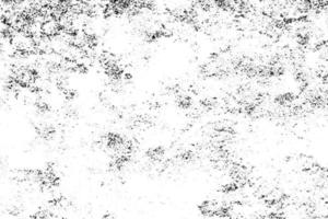 Vector abstract grunge texture black and white background.