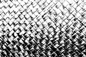 Vector grunge texture of wicker rope. Black and white texture background.