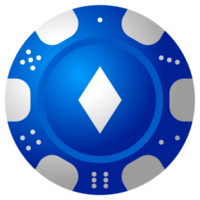 kasino poker chip ikon png