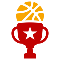 ícone de taça de basquete png