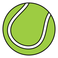 icône de balle de tennis png