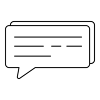 chat speech bubble icon png