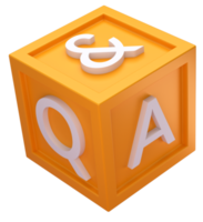 FAQ 3d rendere png