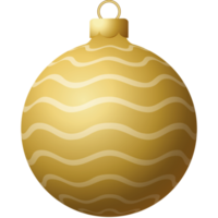 golden christmas ball luxury hanging bauble png