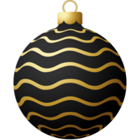 golden christmas ball luxury hanging bauble png