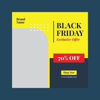 Black Friday Sale Banners Trmplate vector