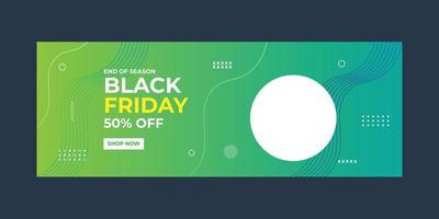 Black Friday Sale Banners Trmplate vector