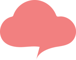 Speech Bubble Tag Cropout png