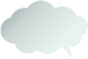 Speech Bubble Tag Cropout png