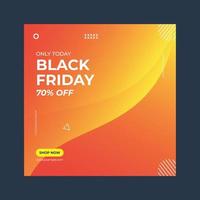 Black Friday Sale Banners Trmplate vector