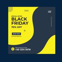 Black Friday Sale Banners Trmplate vector