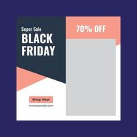 Black Friday Sale Banners Trmplate vector