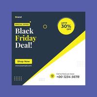 Black Friday Sale Banners Trmplate vector