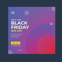 Black Friday Sale Banners Trmplate vector