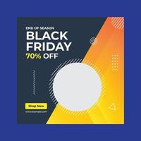 Black Friday Sale Banners Trmplate vector