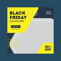 Black Friday Sale Banners Trmplate vector