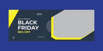 Black Friday Sale Banners Trmplate vector