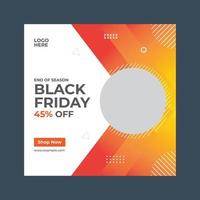 Black Friday Sale Banners Trmplate vector