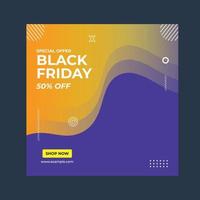 Black Friday Sale Banners Trmplate vector