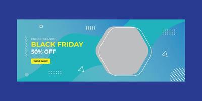 Black Friday Sale Banners Trmplate vector