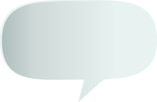 Speech Bubble Tag Cropout png