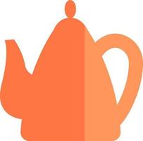 Coffee kettle, illustration, vector, on a white background. vector